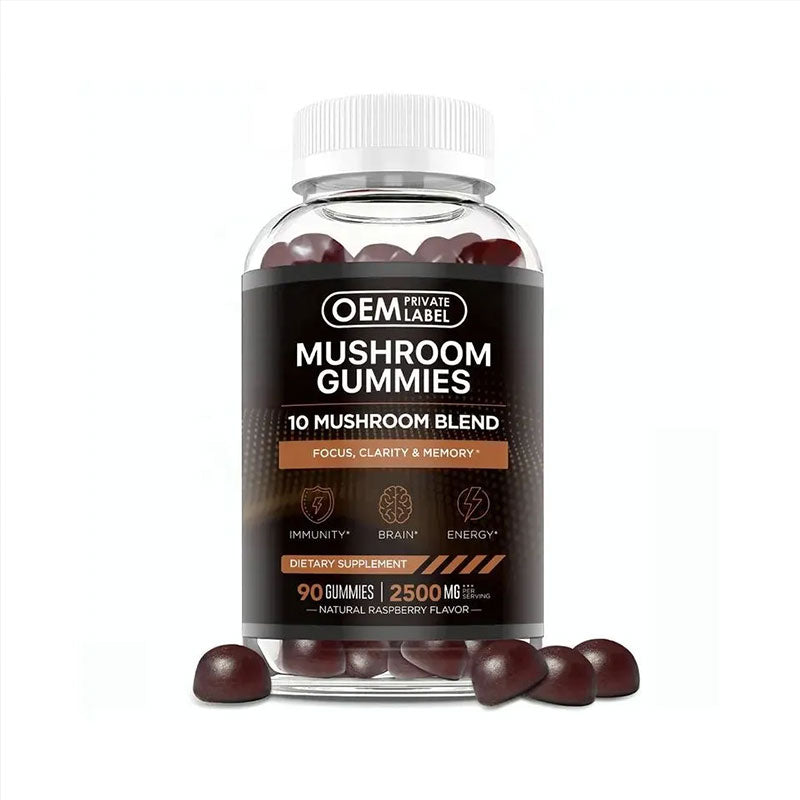 Mushroom Gummies Brain Booster Lion Mane Mushroom Gummies