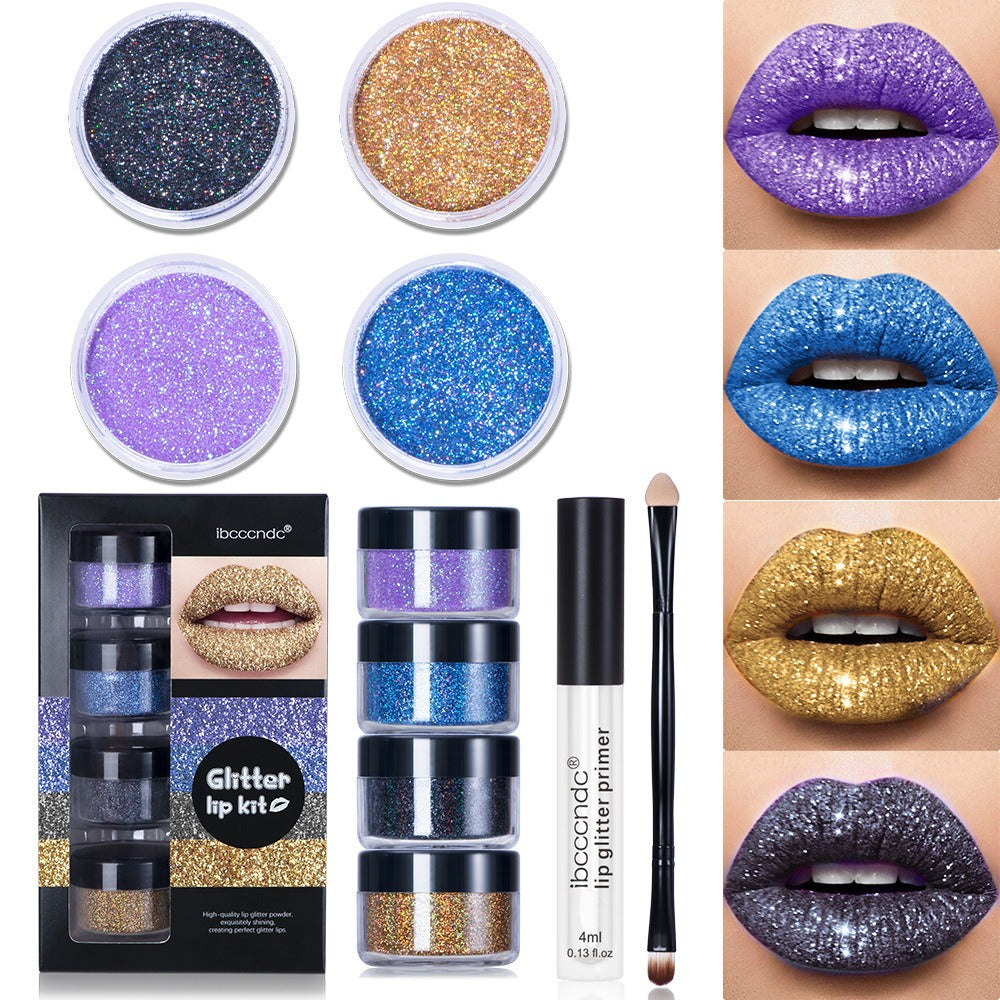 ibcccndc Glitter Lip Gloss Set